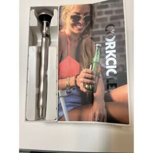 Pair (TWO) of Corkcicle CHILSNER Beer Bottle‎ Coolers NWT